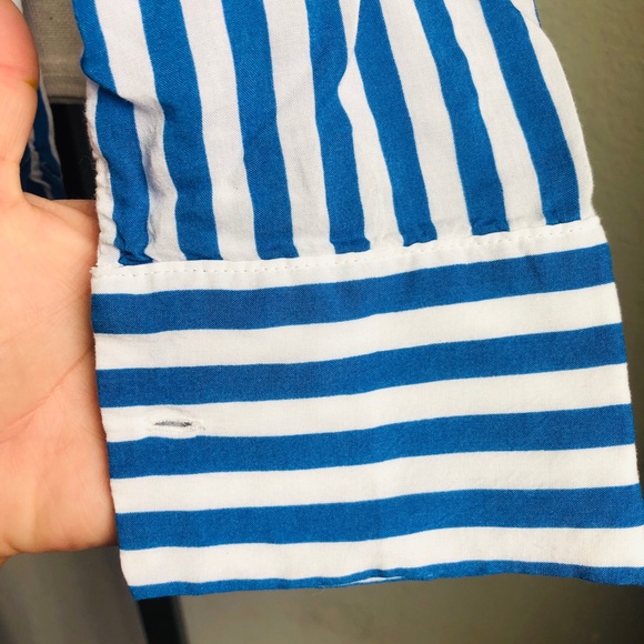 H&M stripped nautica front pockets shirt - Picture 7 of 9